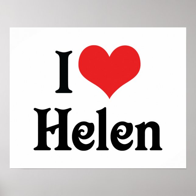 Poster I Love Helen (Devant)