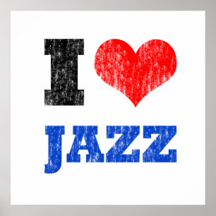 Poster I Love Jazz