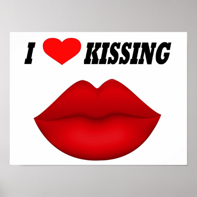 Poster I Love Kissing (Devant)
