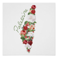 I Love Palestine Ma patrie Carte palestinienne Gro
