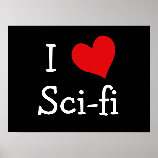 Poster I Love Sci-fi (Devant)