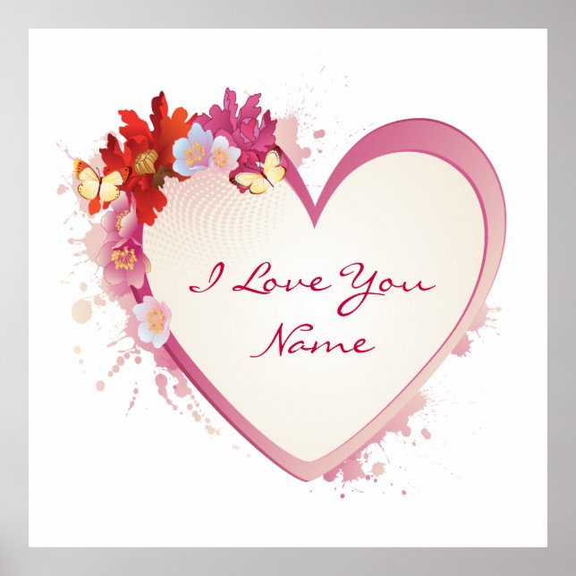 Poster I Love You 5 (Devant)