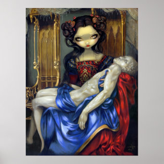 Poster I Vampiri : Pietà ART IMPRIMER imaginaire gothique