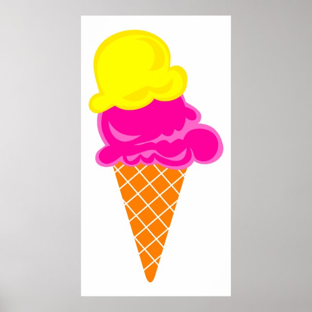 Poster Ice Cream (Devant)