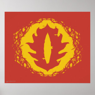 Poster Icône de l'oeil de Sauron