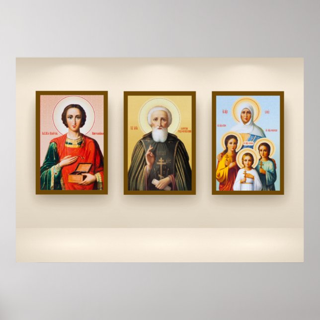 Poster Icônes (Devant)