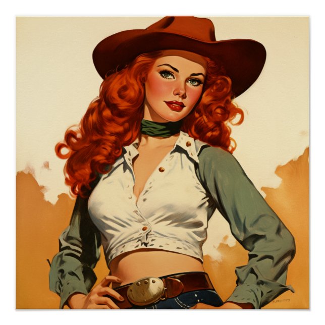 Poster Iconique Old West Elégance : Whispers Wild West (Devant)