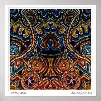 Poster Idées changeantes - Dot Designs par Gina