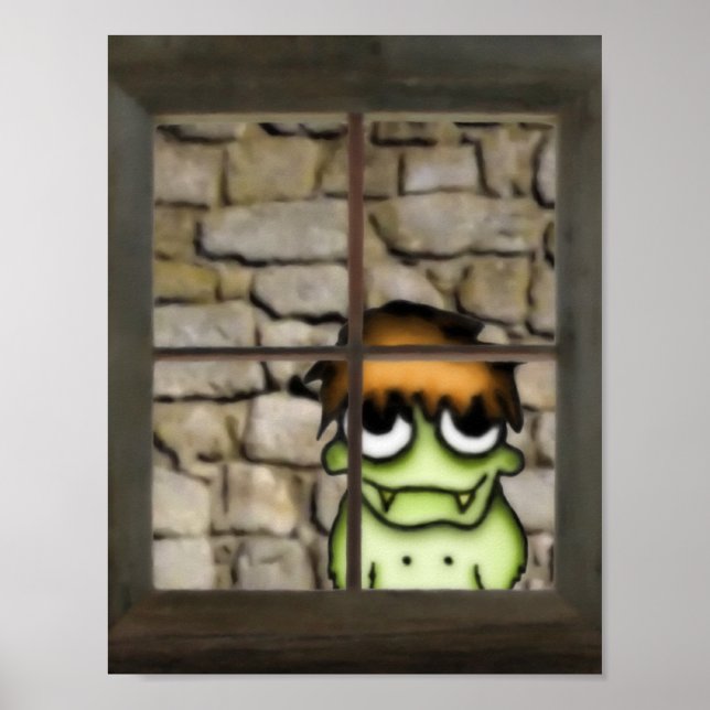 Poster Igor à la maison (Devant)