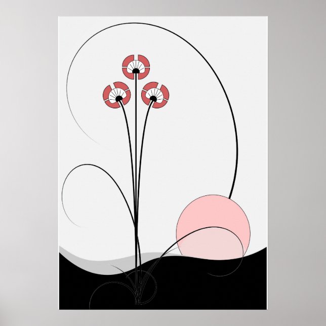 Poster Ikebana (Devant)