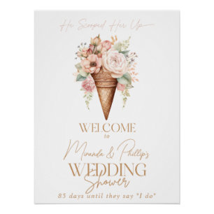 Poster Il L'A Ramenée À L'Affiche de bienvenue Nuptiale D