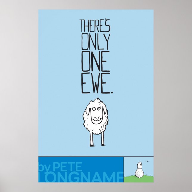 Poster Il n'y a qu'une seule Ewe™ (Devant)