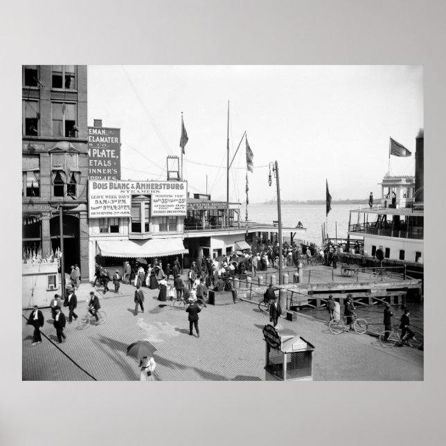 Poster Île Boblo : 1890 (Devant)
