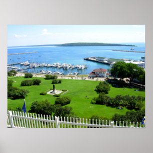 Poster Île historique de Mackinac