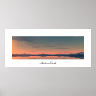 Poster Îles Aléoutiennes