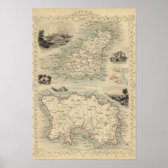 Poster Îles Channel (Devant)