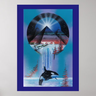 Poster Illuminer l'impression lumineuse