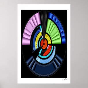 POSTER ILLUSION #01/P DE COULEUR