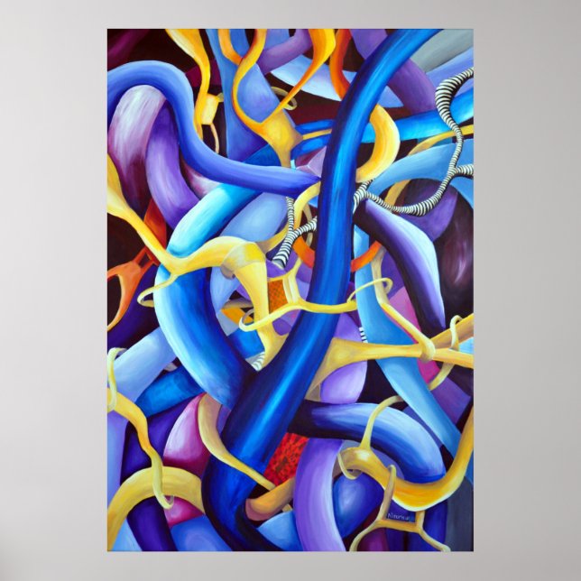 Poster Illusion de Depth (Devant)