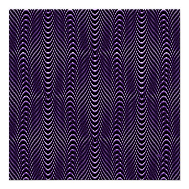 Poster Illusions des gens pourpres.... (Devant)