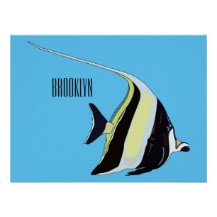 Poster Illustration de l'idole mauresque