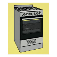 Illustration de poêle électrique