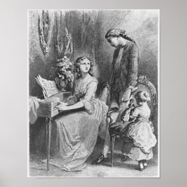 Poster Illustration from 'The Sorrows of Werther' (Devant)