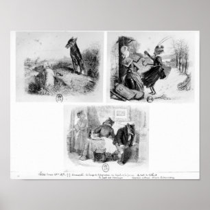 Poster Illustration pour 'Le loup et l'agneau'