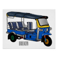 Illustration Tuk tuk