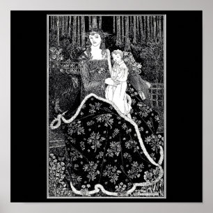 Poster Illustration Vintage-Aubrey Beardsley 18