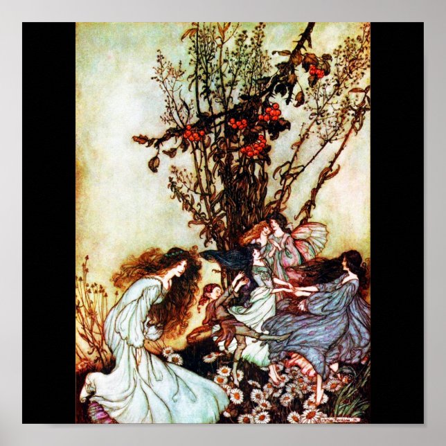 Poster Illustration Vintage-Poster-Rackham 3 (Devant)