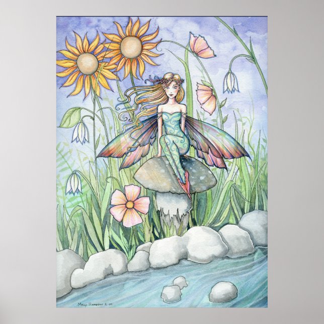 Poster "illustrations molly harrison" (Devant)