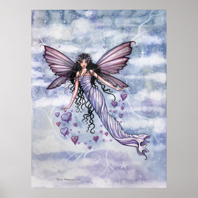 Poster "illustrations molly harrison" (Devant)