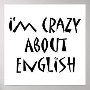 Poster I'm Crazy About English
