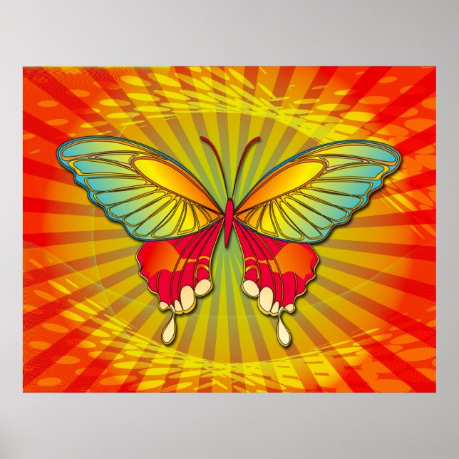 POSTER IMAGINAIRE BUTTERFLY (Devant)