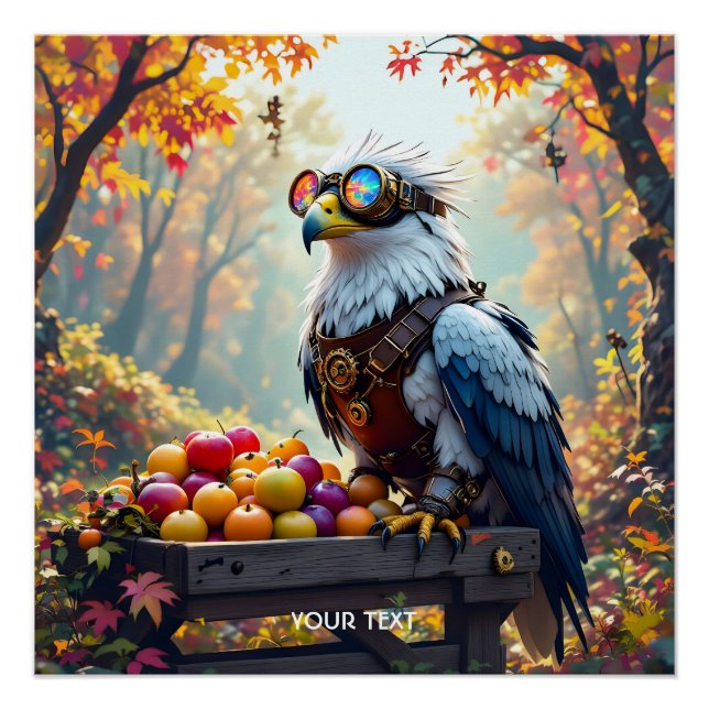 Poster Imaginaire Cute Griffin Farmstand Tree (Devant)