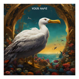 Poster Imaginaire Cute Vivid Majestic Grand Albatross
