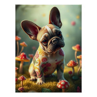 Imaginaire French Bulldog Puppy Art