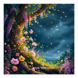 Poster Imaginaire Mignonne Bright Happy Nature