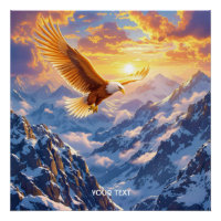 Imaginaire Mignonne Eagle Mountains lever du solei