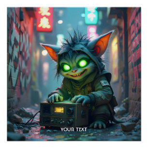 Poster Imaginaire Musique mignonne Joy Street