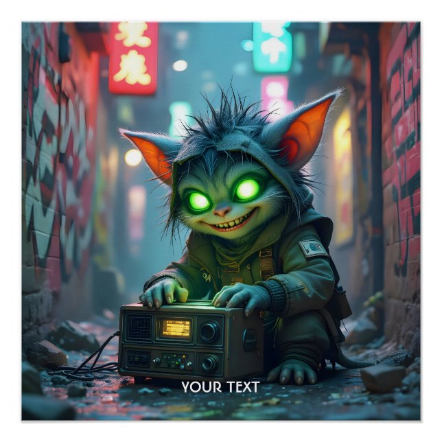 Poster Imaginaire Musique mignonne Joy Street (Devant)