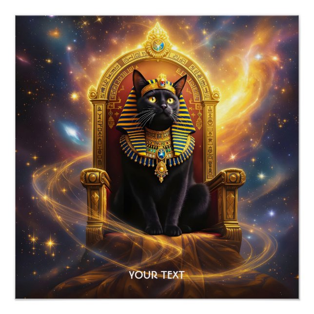 Poster Imaginaire Pharaoh Regal Cat (Devant)