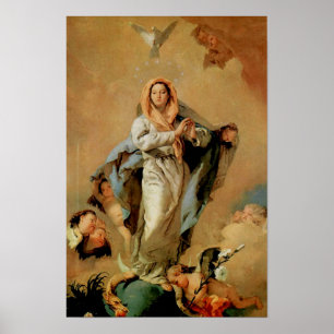 Poster Immaculée Conception Vierge Marie Assomption 07