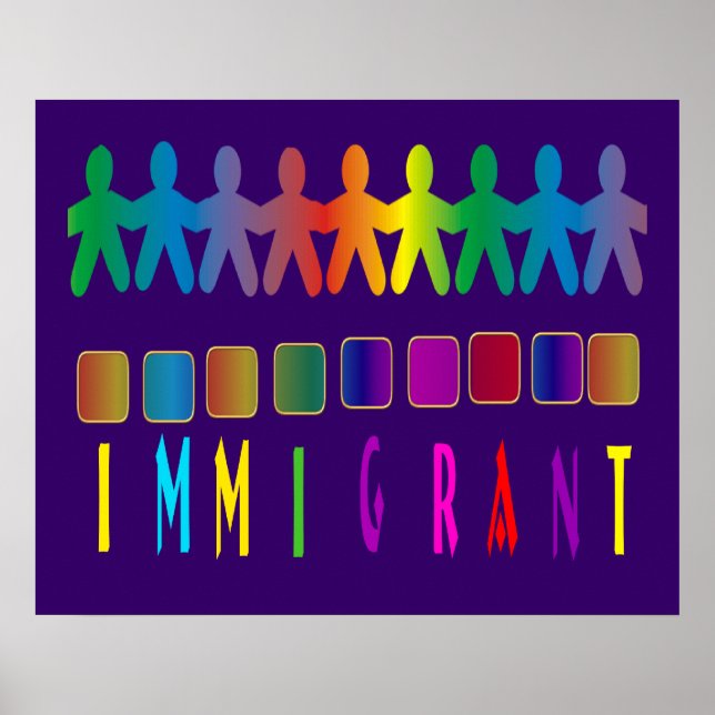 Poster Immigrant (Devant)