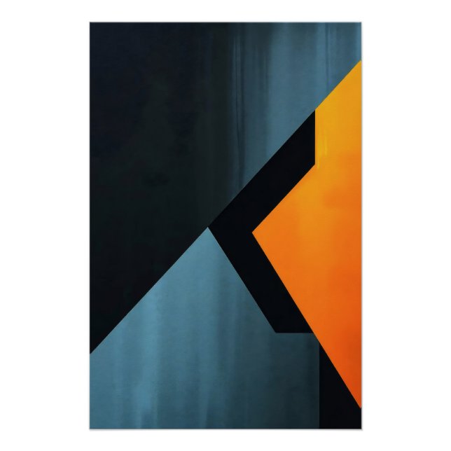 Poster Impact chromatique  (Devant)