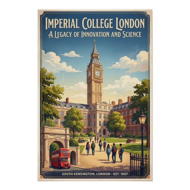 Poster Imperial College London  (Devant)