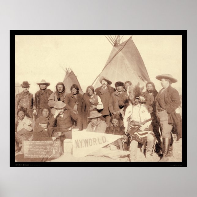 Poster Imposter & Lakota Indians SD 1891 (Devant)