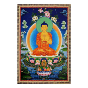 Poster Impression d'affiche de Bouddha