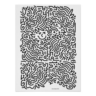 Poster Impression de Maze par Jikaru Hayata